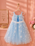 Snowflake Elsa Inspired Princess Dress