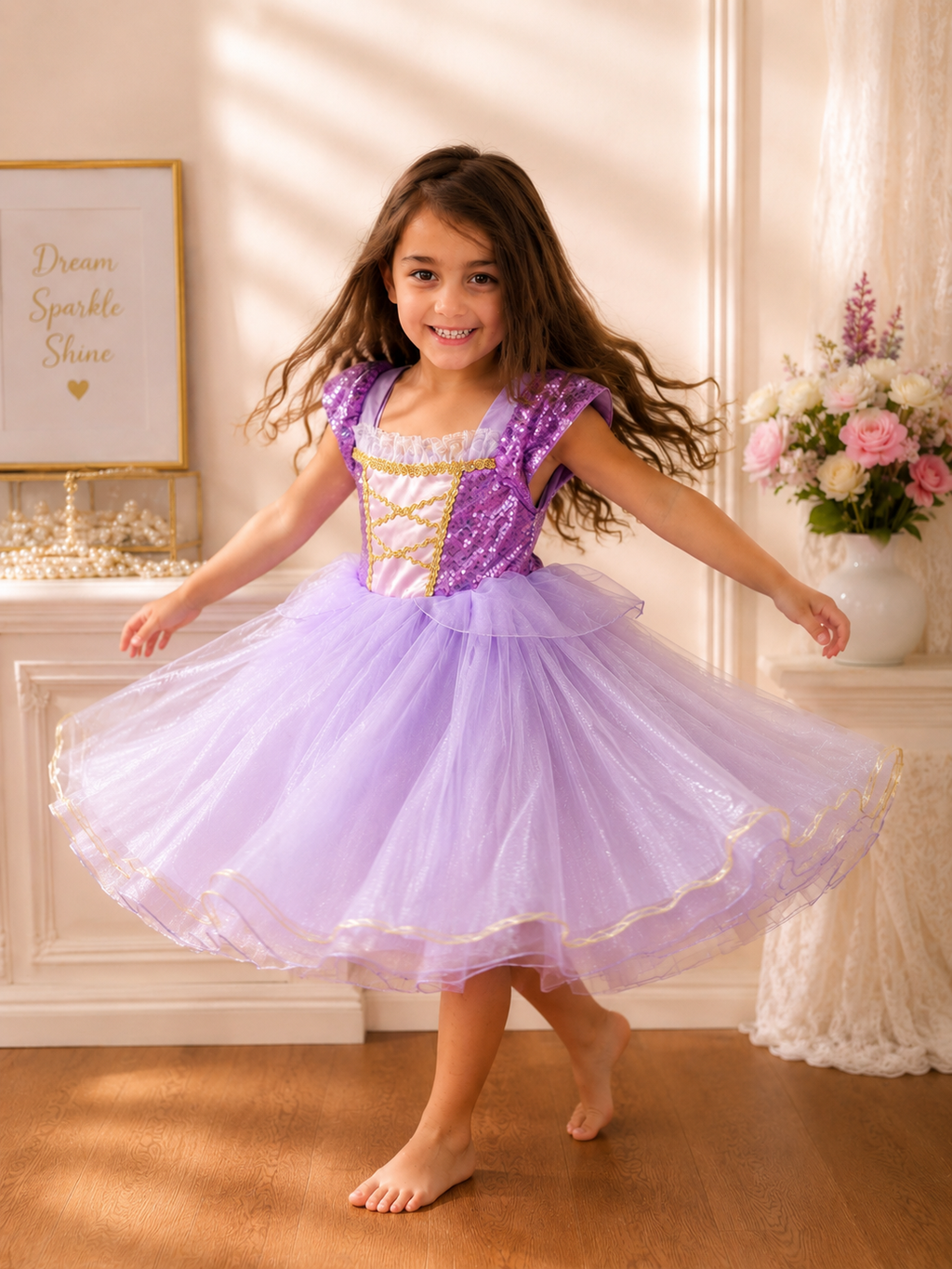 Rapunzel Princess Dress