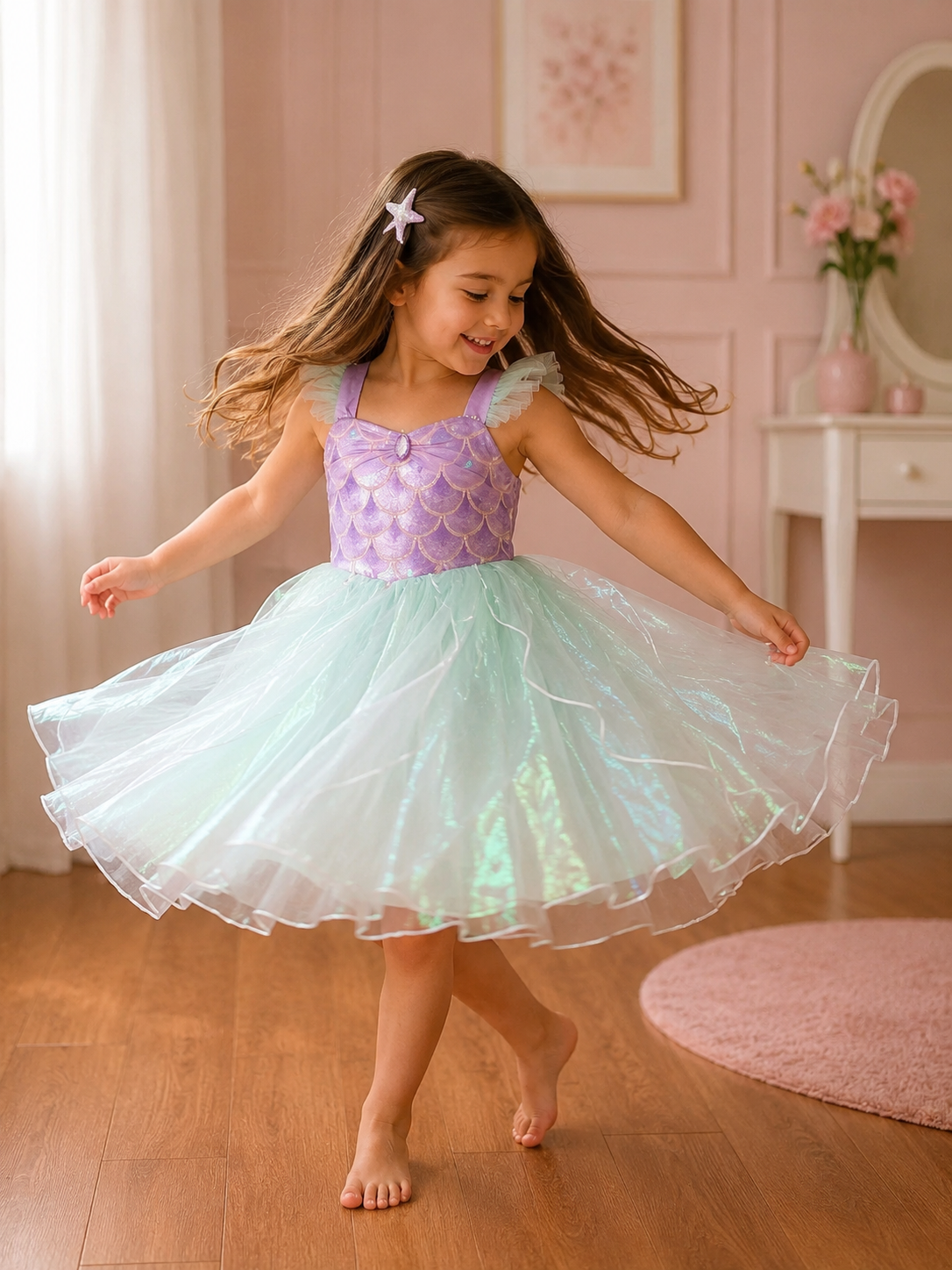 Ariel Inspired Princess dress