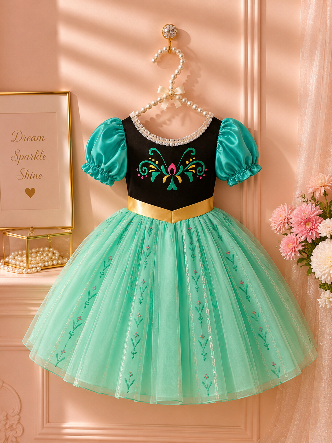 Fairytale Anna Inspired Princess Dress