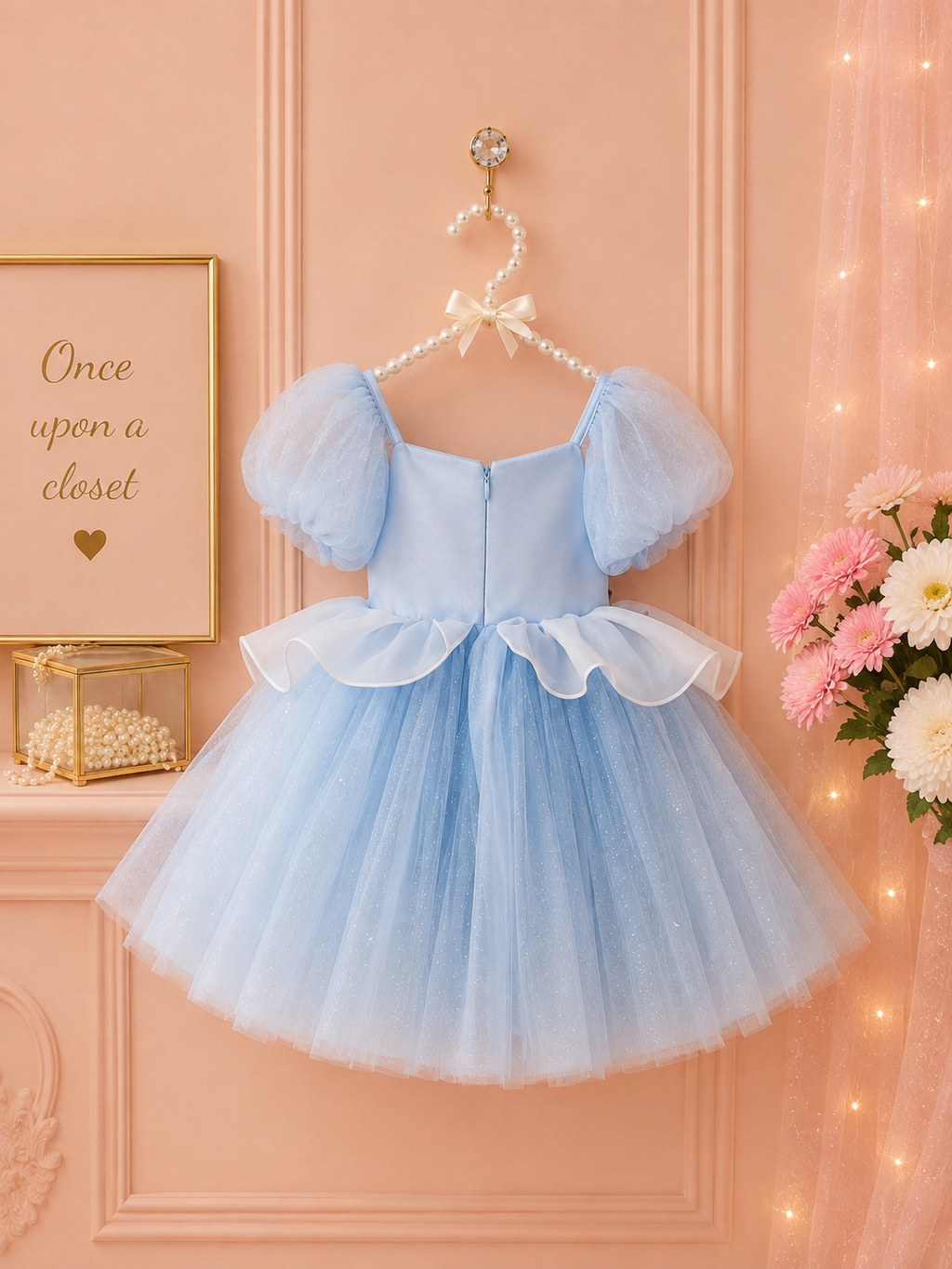 Baby Cinderella Inspired Princess Dress