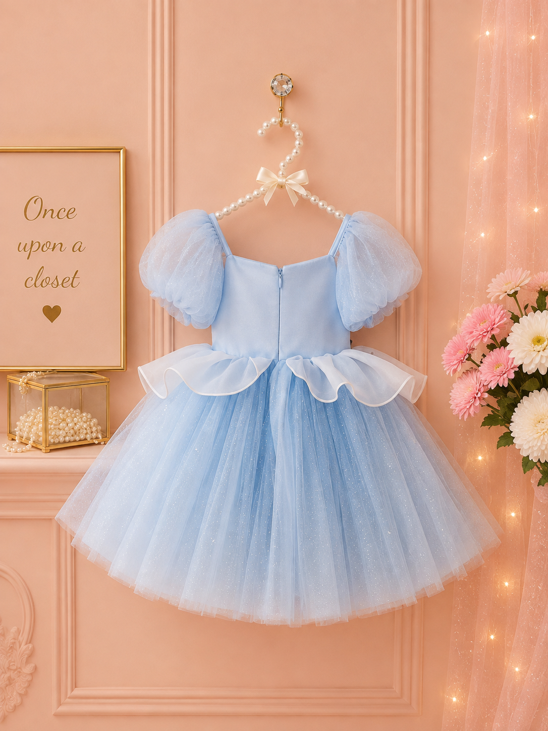 Baby Cinderella Inspired Princess Dress