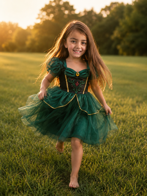 Anna Inspired Princess Dress