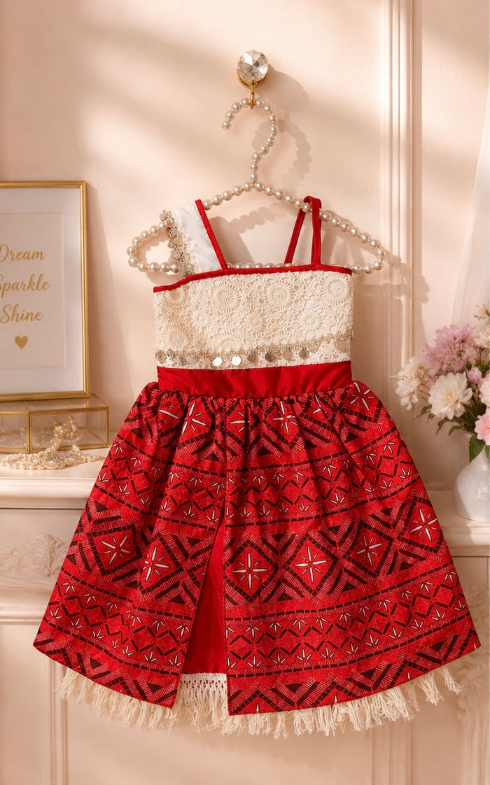 Moana Inspired Princess Dress