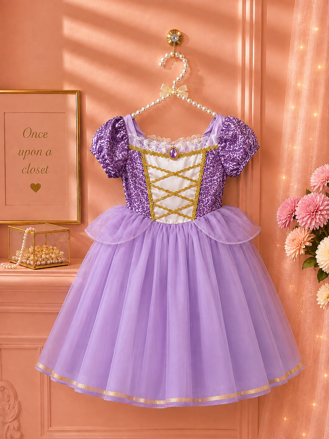 Rapunzel Inspired Princess Dress